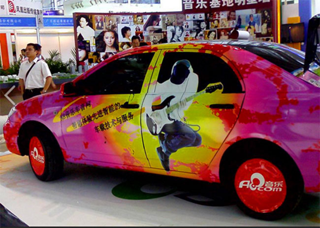 這個夏天，【深圳噴繪公司】給您的愛車來遮陽