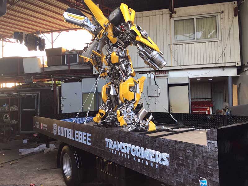 車身貼制作——變形金剛大黃蜂來啦